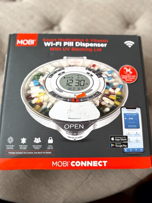 #ad MOBI Smart Wi Fi Medication Pill Dispenser $39.49