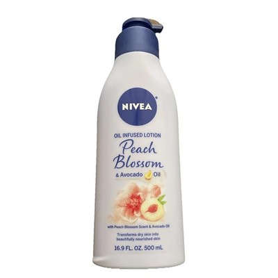 Nivea Oil Infused Body Lotion - Peach Blossom & Avocado Oil - 16.9 oz
