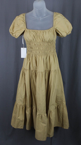 Wilfred Women's Beige Allegoria Poplin Dress Size XS NWTS
