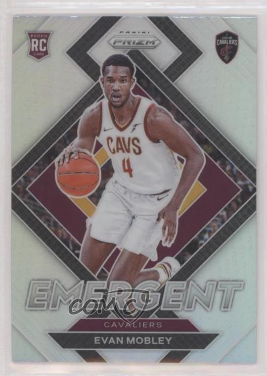 2021-22 Panini Prizm Emergent Silver Prizm Evan Mobley #9 8p7