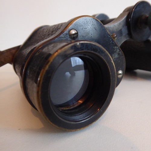 Early Carl Zeiss Jena Telex 6x24 Binoculars, Very Good Working Condition - Picture 10 of 15