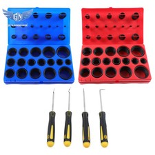 826 Pcs SAE Metric Rubber O-Ring Washer Assortment Set Automotive Storage Case