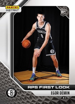 Egor Demin 2025 Panini Instant NBA RPS First Look #23 RC - Qty