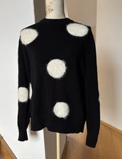 COS Pullover Intarsia Knit Polka Dot Wool Gr. M
