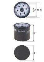 ÖLfilter Knecht OC 1253 Anschraubfilter FüR Opel Chevrolet Daewoo Daihatsu Agila