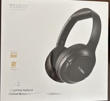 TOZO HT2 Hybrid Active Noise Cancelling Headphones, Wireless Over Ear Bluetooth