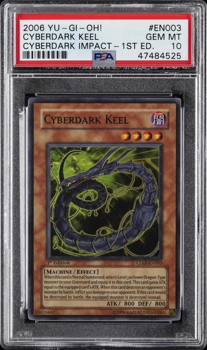 Yu-Gi-Oh! TCG Cyberdark Impact Super Rare Individual Collectible