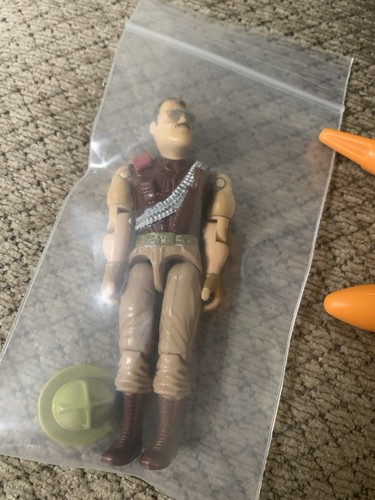 Warthog con Sgt. Slaughter 100% Completo GI Joe 1988 Hasbro Veicolo d'epoca Verruca - Foto 2 di 13