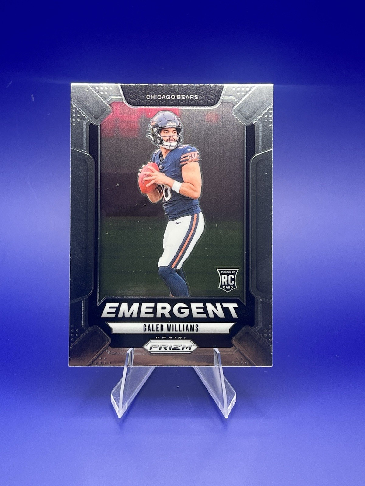 2024 Panini Prizm - Emergent Caleb Williams #1 Silver Prizm (RC) Chicago Bears