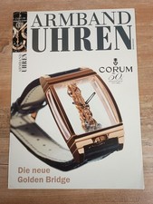 Corum ARMBANDUHREN 1995 Sonderdruck "GOLDEN BRIDGE"