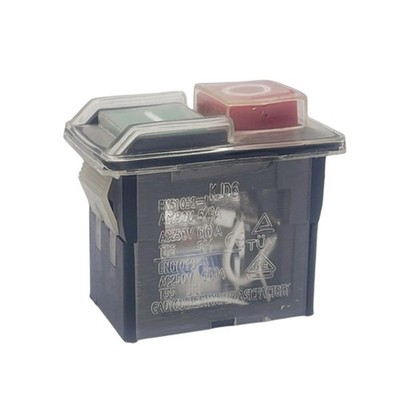 Convenient Start Switches Replacement Stop Button PVC Button for KJD6 6A 250V