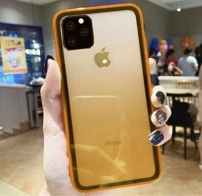 iPhone 11 Orange Gradient Bumper Stoßfest Schutzhülle
