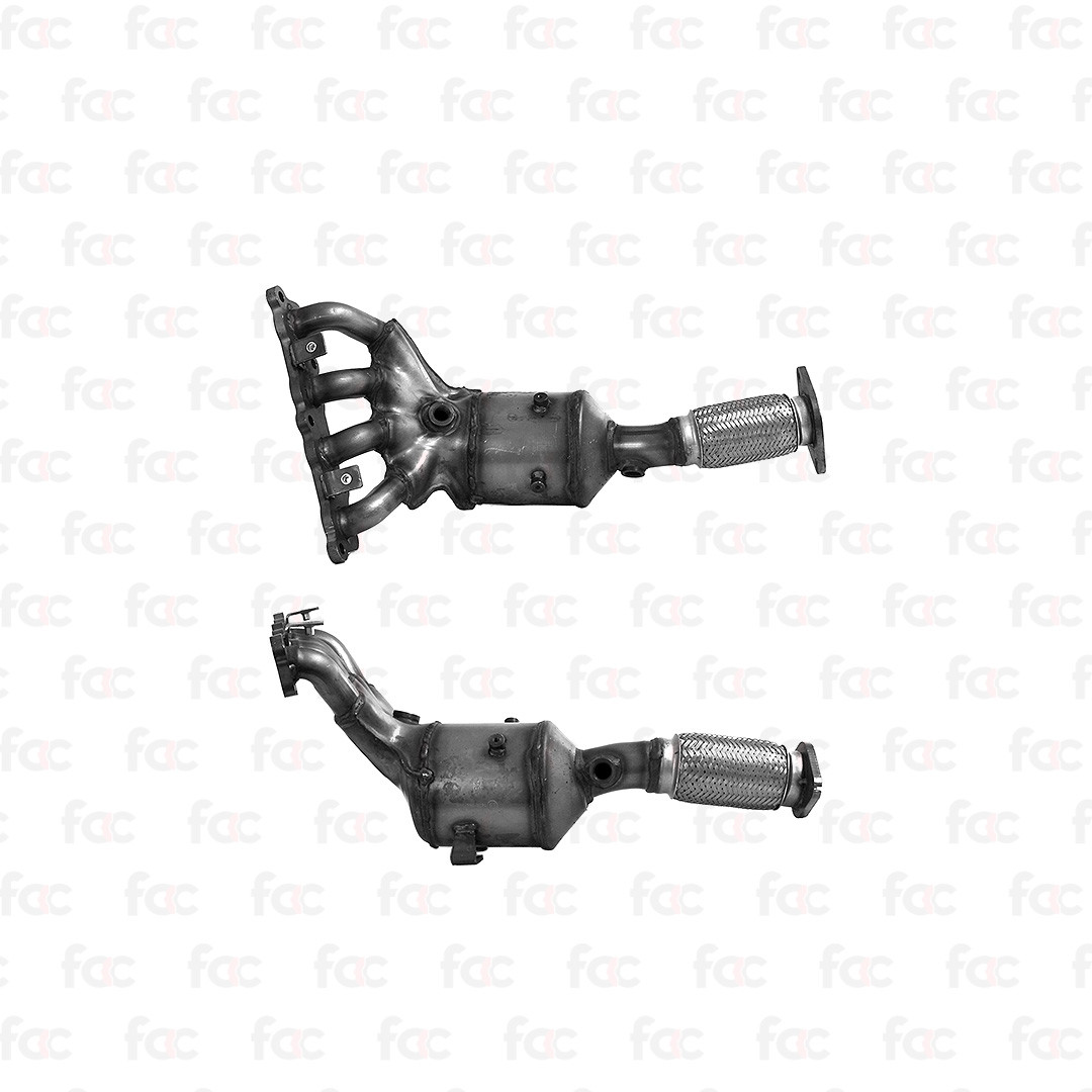 Homologated Petrol Catalytic Converter For Ford Fiesta 1.25 08-09 Euro 4