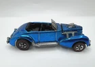 Vintage 1970 Hot Wheels Redline Blue Classic Cord Toy Car