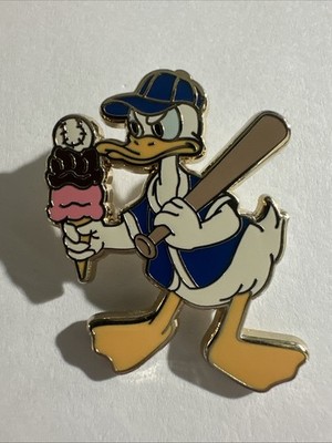 Disney DSF Baseball Donald Duck with Bat Pin Traders Delight LE