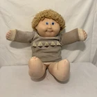 Vintage Cabbage Patch Kids Doll 1982 Blonde Hair Blue Eyes Loop Curly Hair