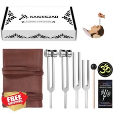 Tuning Forks Set 3 Weighted 1 Unweighted Healing Sound