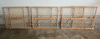 #ad #ad EVENFLO Wooden Expandable Baby Toddler or Pet Gates 23quot; Tall up to 42quot; Wide $15.00