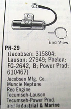 Guaranteed Parts PH29 Condenser