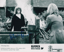 PATRICIA QUINN signed Autogramm 20x25cm HAMMER HOUSE HORROR in Person autograph