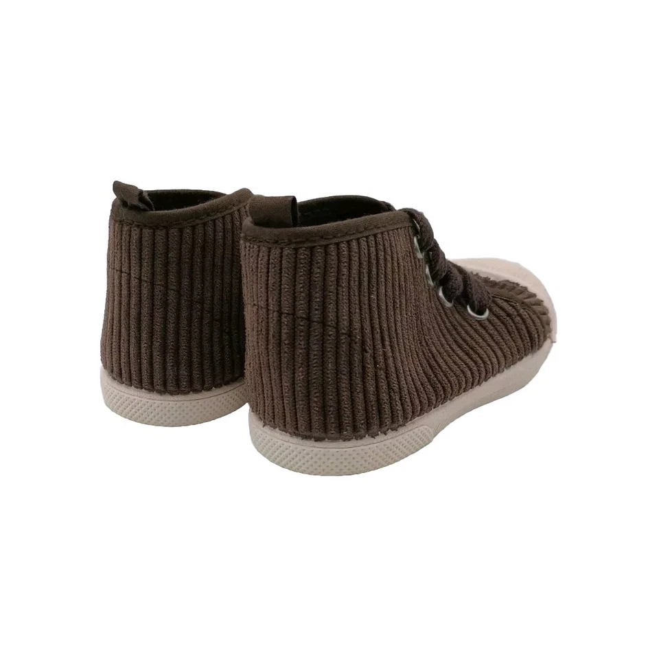 Nuevo Zara Essentials Bebé Top Alto Marrón Pana Zapatos Talla 4.5 EU 20 Foto 3 de 4