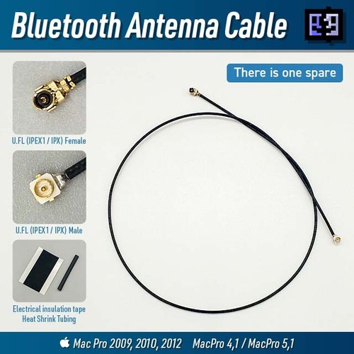 Bluetooth Extension Antenna Cable U.FL IPEX1 IPX / for Mac Pro 2009, 2010, 2012 - 第 1/4 張圖片