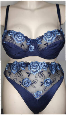 Felina 459 Damen BH mit Bügel Gr.75B UK34B SET String S 38 Multiway Trägerlös