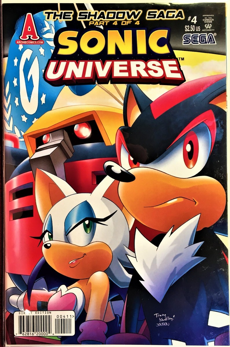 SONIC UNIVERSE Comic Book #4 July 2009 THE SHADOW SAGA 4 of