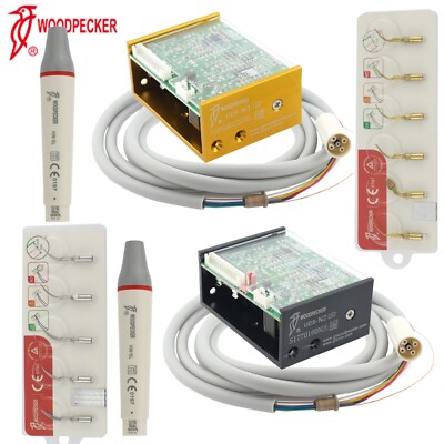 Original Woodpecker Dental Ultrasonic Piezo Scaler Built in LED Handpiece EMS