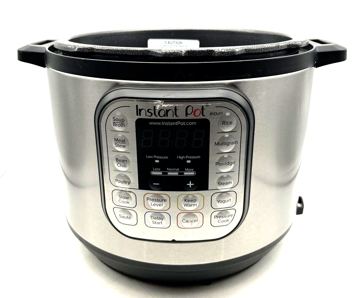 Instant Pot DUO Plus 60 9-in-1 Electric Pressure Cooker No Lid Unit Only Tested-image