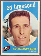 1959 Topps Set-Break #19 Eddie Bressoud NR-MINT *JAYSACE*