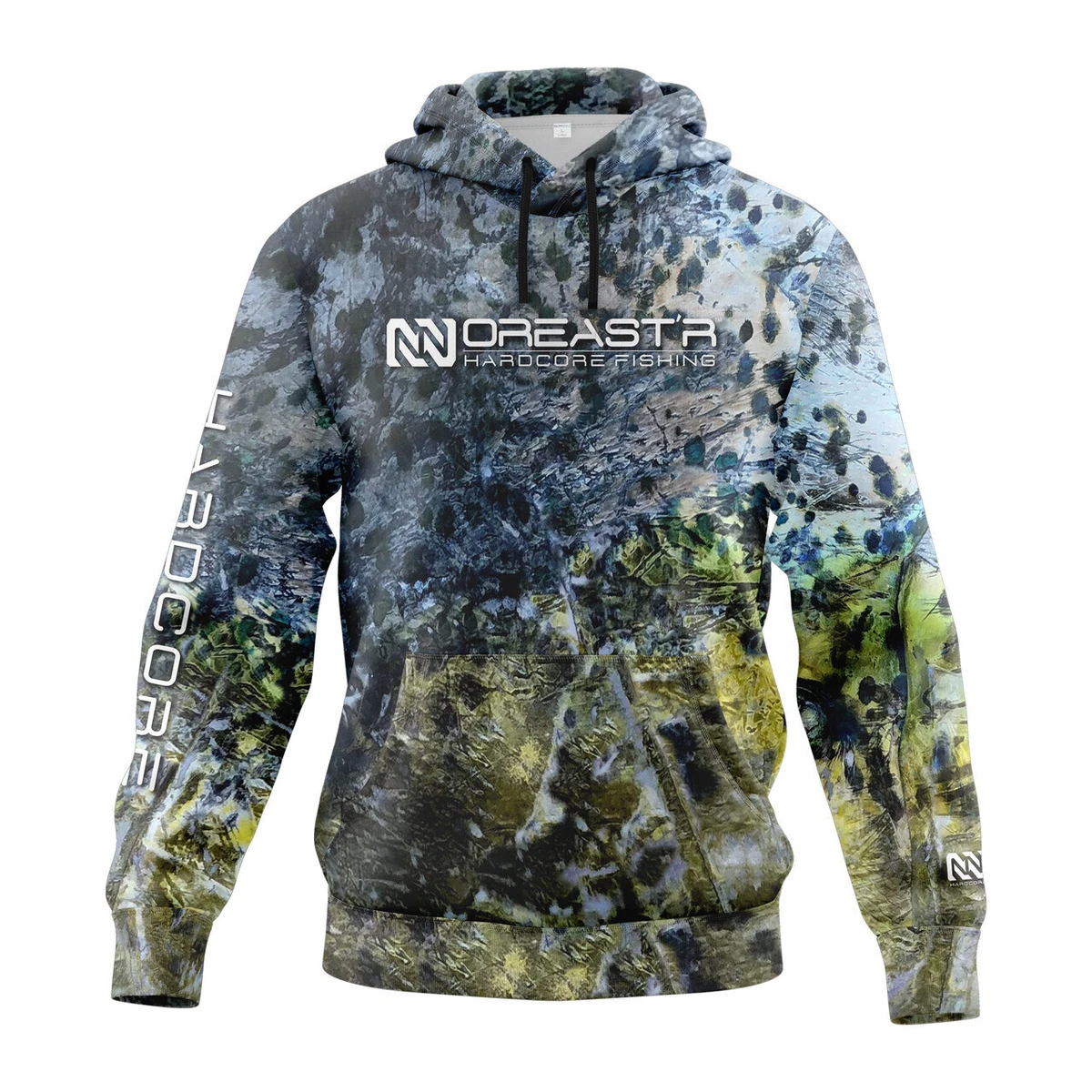 NOREAST R Mahi Camo Fishing Shirt Fleece Lined Performance