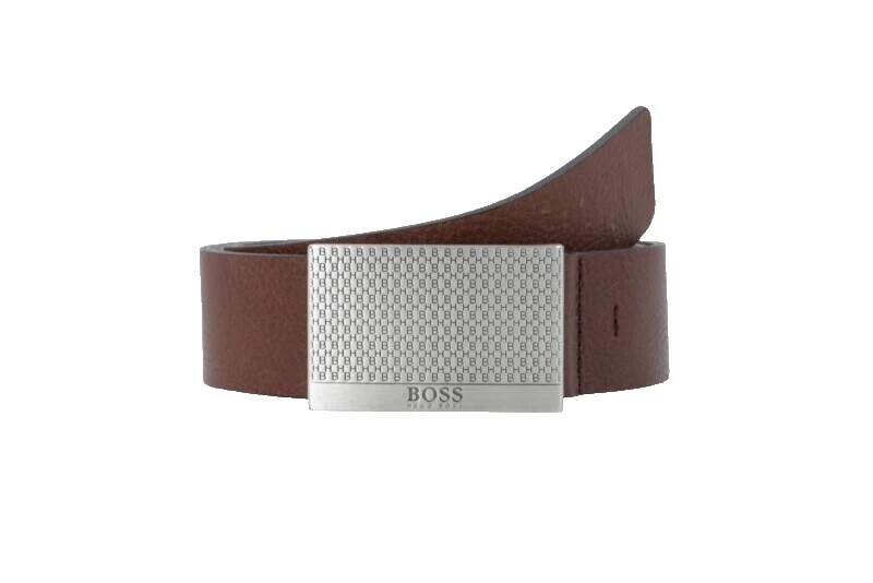 Мужские коричневые ремни HUGO BOSS