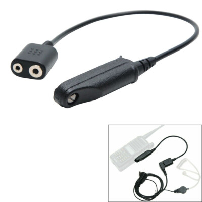 2Pin K-head Walkie Talkie Audio Adapter Cable for  UV-9R Plus BF-9700