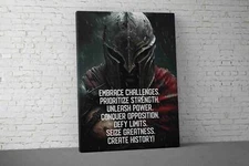 Inspirational Weightlifting Quotes Canvas Art