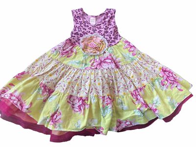 pink and green leopard print dress Loren Pearl Corset Slit Satin Formal Dress