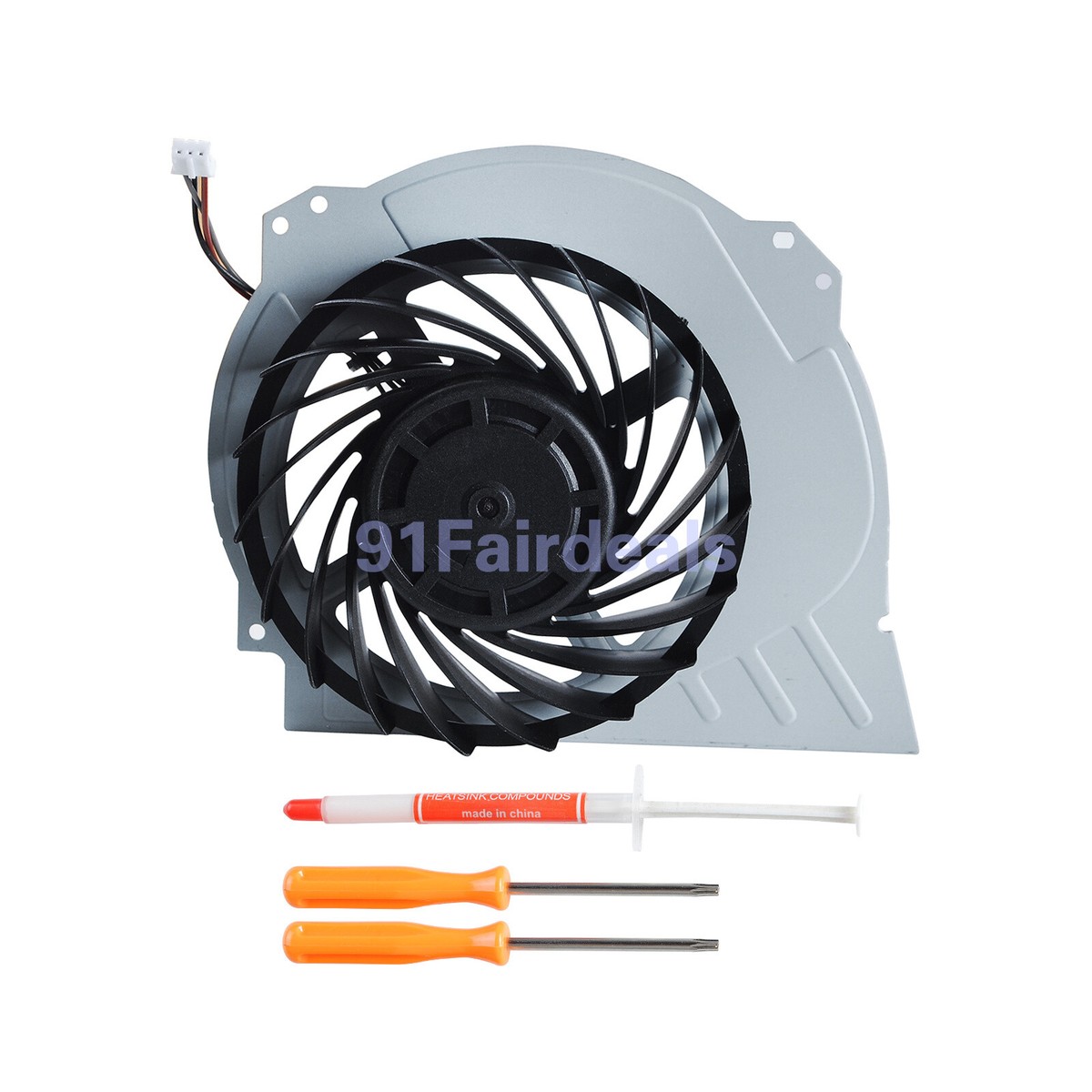 1pc Internal Cooling Fan +Tools For Sony Playstation PS4 Pro CUH