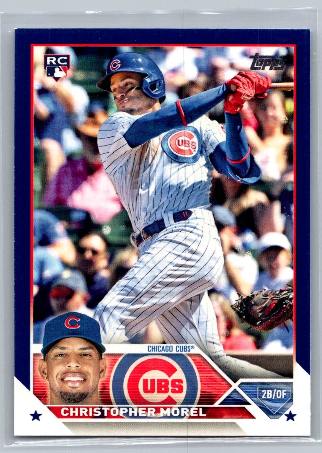 2023 Topps Series 1 - Christopher Morel #308 - Royal Blue (RC)