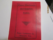 1910s PECO Power Equipment Co. Gas Engine Section Catalog Excerpt Foos, White