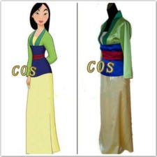 NEW Hua Mulan Movie Princess Fancy Party Dress Halloween Cosplay SRT 