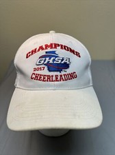 Team IP Brand 2017 GHSA CHEERLEADING CHAMPIONS LOGO CAP HAT  WHITE SNAPBACK