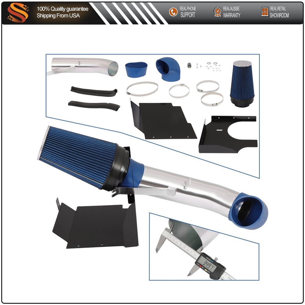 High-Performance Cold Air Intake Kit with Heat Shield for Chevy Suburban Silverado Tahoe