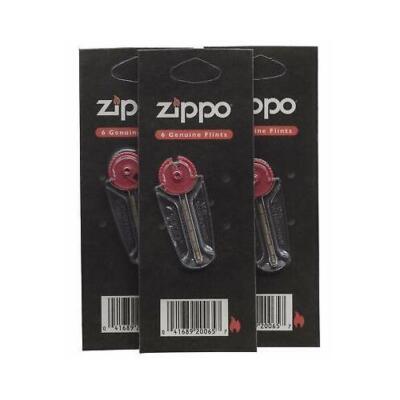 3 PACKUNGEN 100% ORIGINAL ZIPPO FEUERZEUG 18 FEUERSTEINE ORIGINAL PORTOFREI