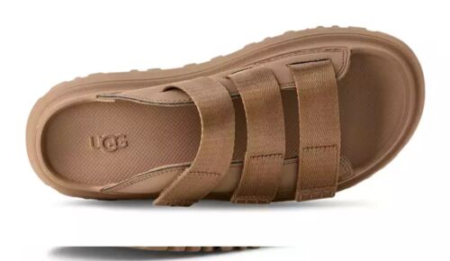 Sandalias para mujer UGG GoldenGlow Slide en arena oscura - Imagen 4 de 4