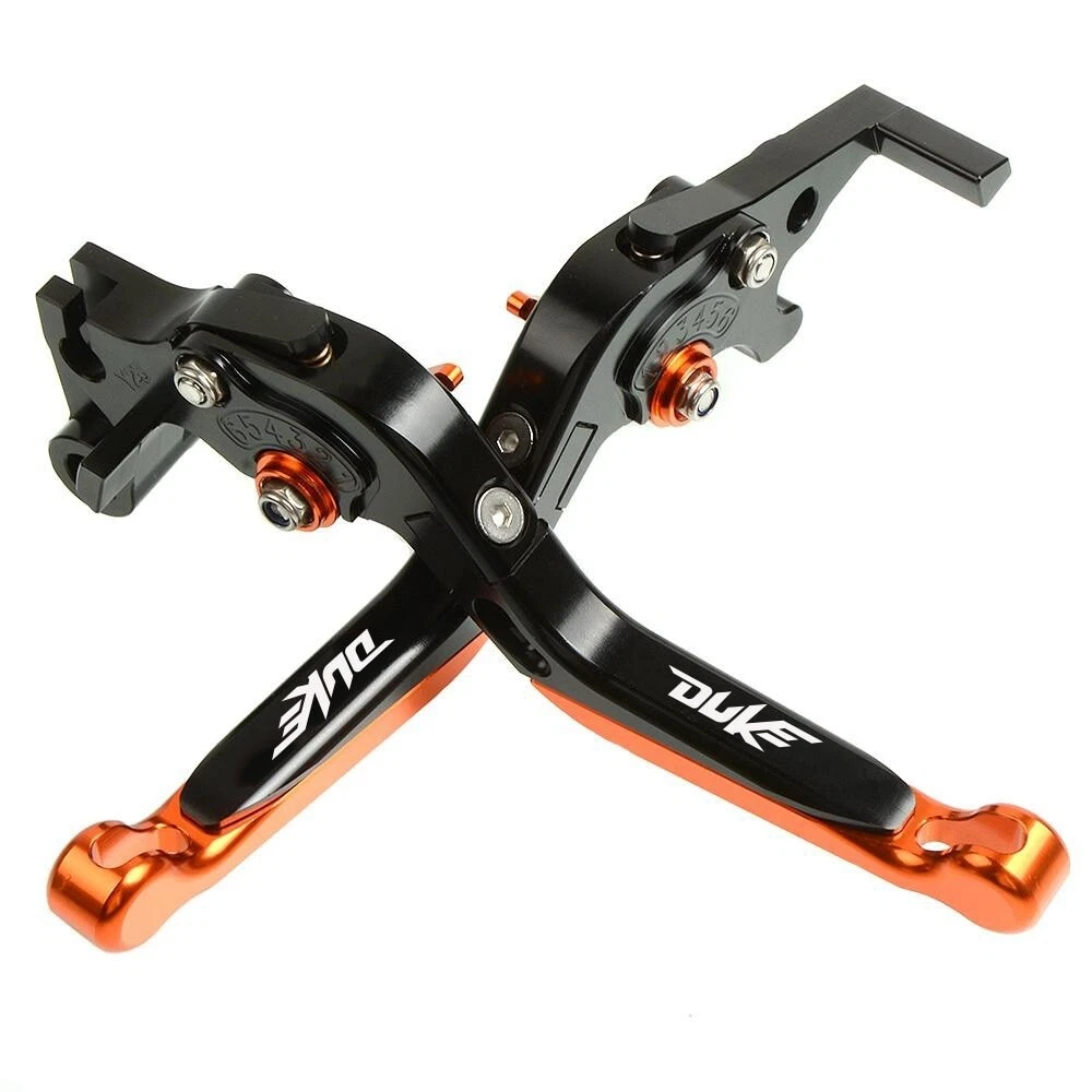 KTM Duke 125 200 390 2013 2023 ADJUSTABLE BRAKE CLUTCH LEVERS SET