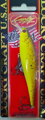 Lucky Craft Pointer 95SP,3.75'', 5/8 oz, Pineapple Shad, PT95-161PINSD, Japan