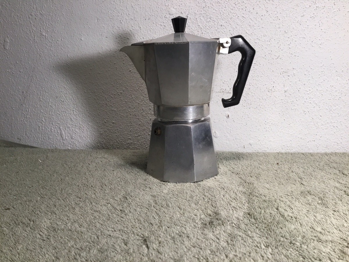 Vintage ABC Crusinallo MARIMBA STOVE TOP ESPRESSO COFFEE MAKER Cup (L)
