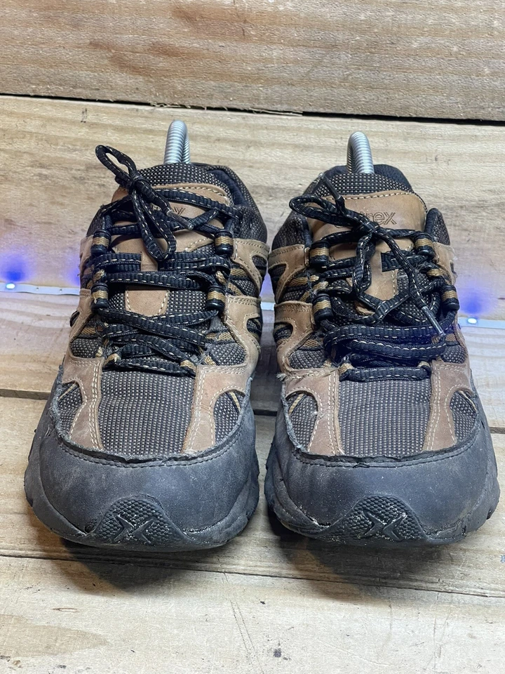 AETREX V751 Hombres 10 Anchos Trail Runner Zapatos Marrón Negro Foto 2 de 4