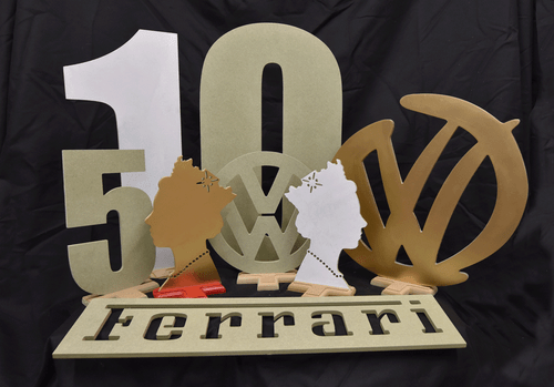 Large 60cm Wooden Letters & Numbers (9mm MDF) Craft Extra Large Signs Home - Picture 6 of 8