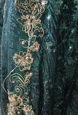 Morilee Mori Lee Emerald Green And Gold Quinceanera Dress, Style 89351, Size 16 | eBay Morilee Mori Lee Emerald Green And Gold Quinceanera Dress, Style 89351, Size 16 | eBay